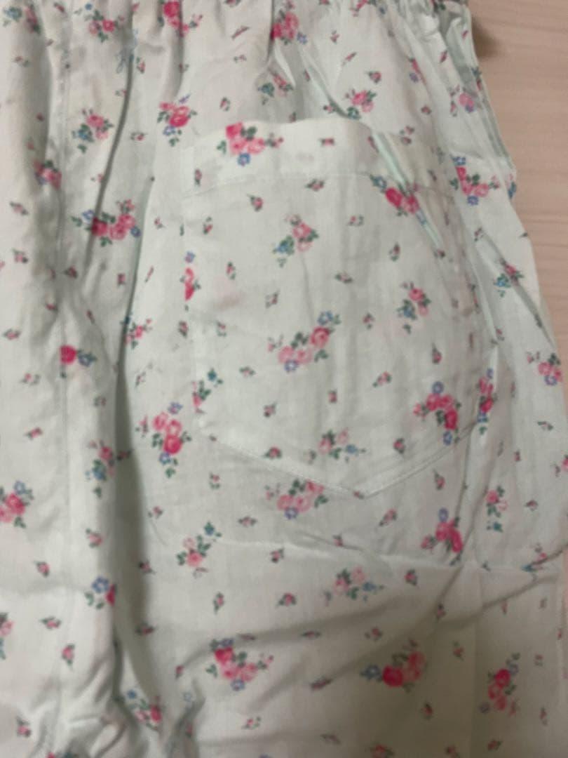 Katie VIRGIN UP ドロワーズ　ブルーフラワー　フリーサイズ　パンツ