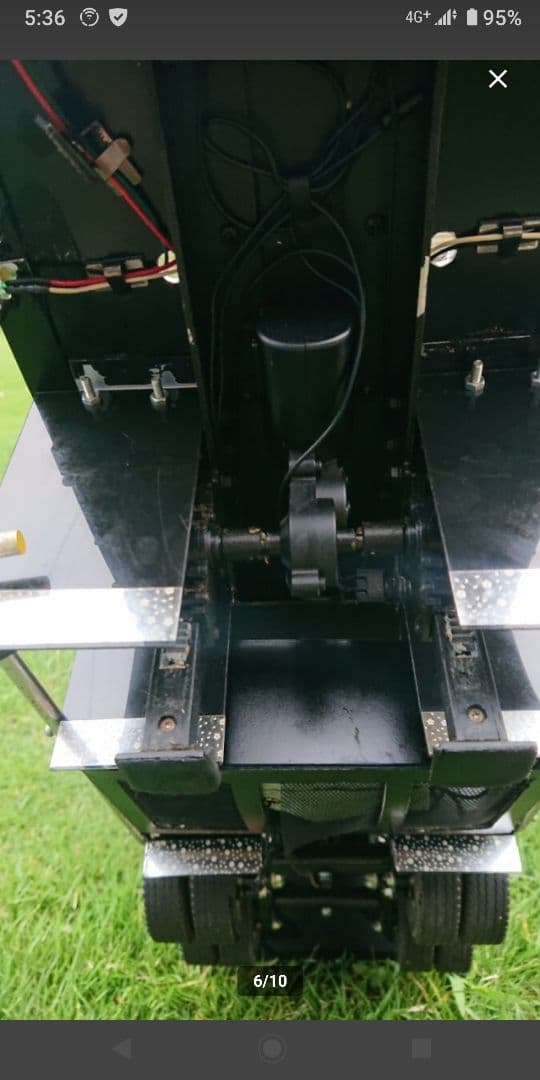 1/14 タミヤ　フラットベッドベース　スクラップ台車