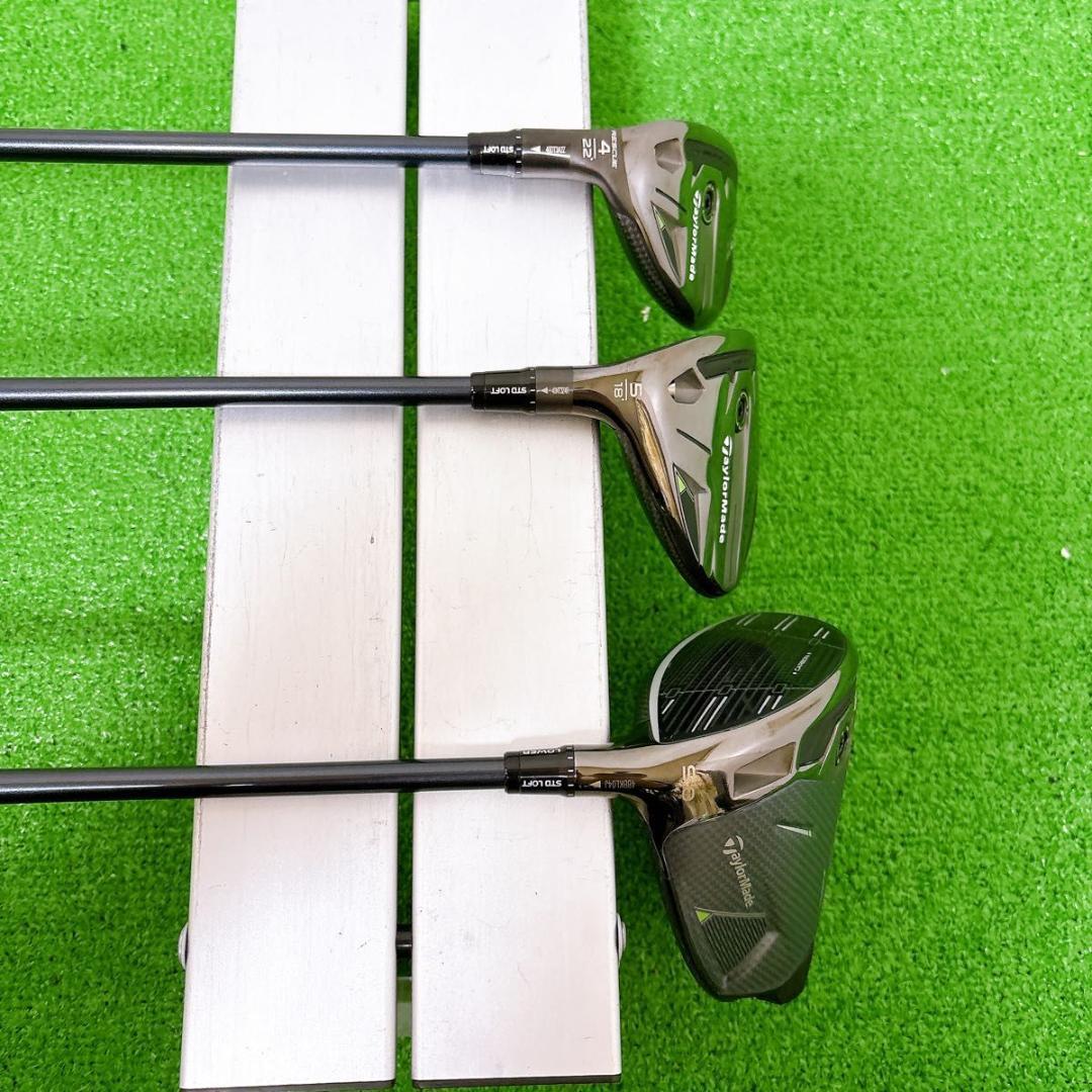 レフティ　TaylorMade テーラーメイド　QI35 メンズ　3本セット