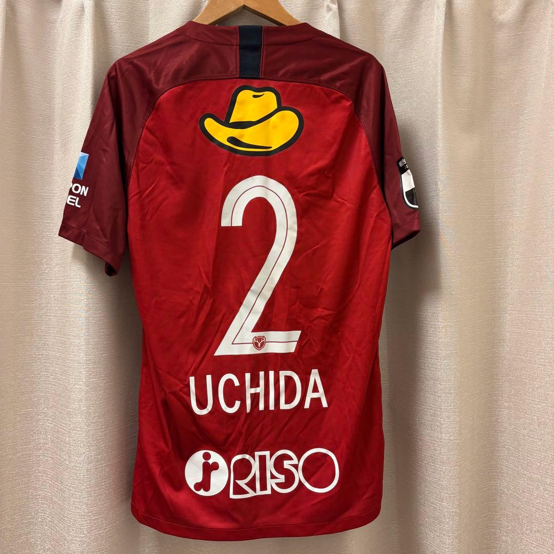 鹿島アントラーズ 内田篤人 内田選手 ユニフォーム Sサイズ