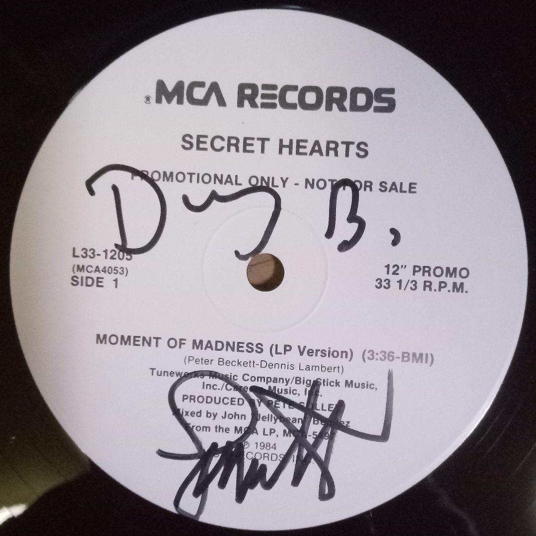 洋楽 SECRET HEARTS - MOMENT OF MADNESS Promo
