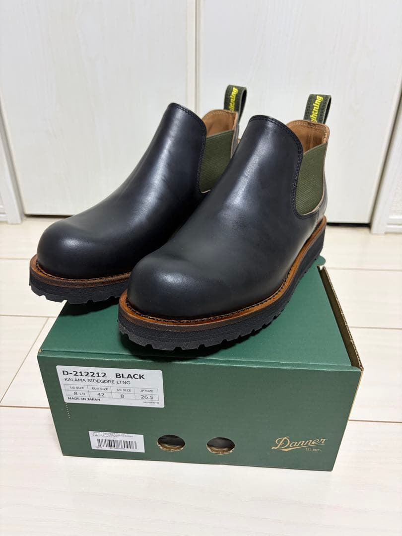 Danner × Lightning サイドゴア ショートブーツ　ダナー