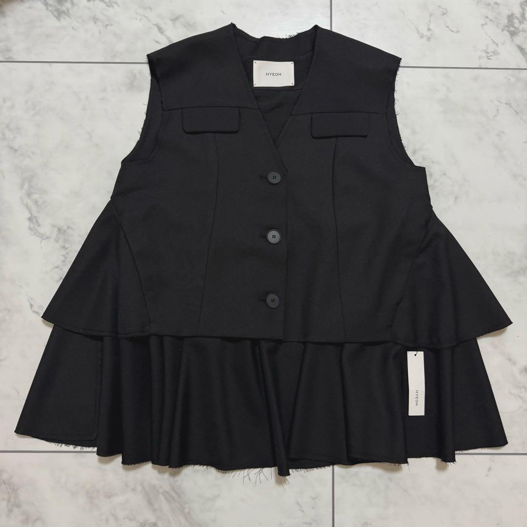 HYEON blossom gilet ヘヨン ブロッサム ジレ