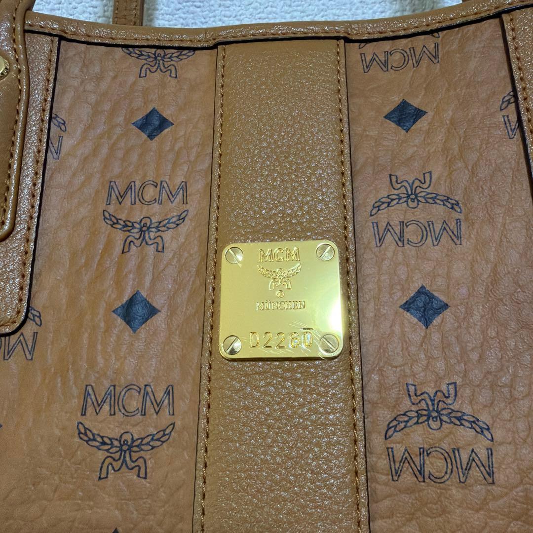 【美品】MCM ブラウン トートバッグ