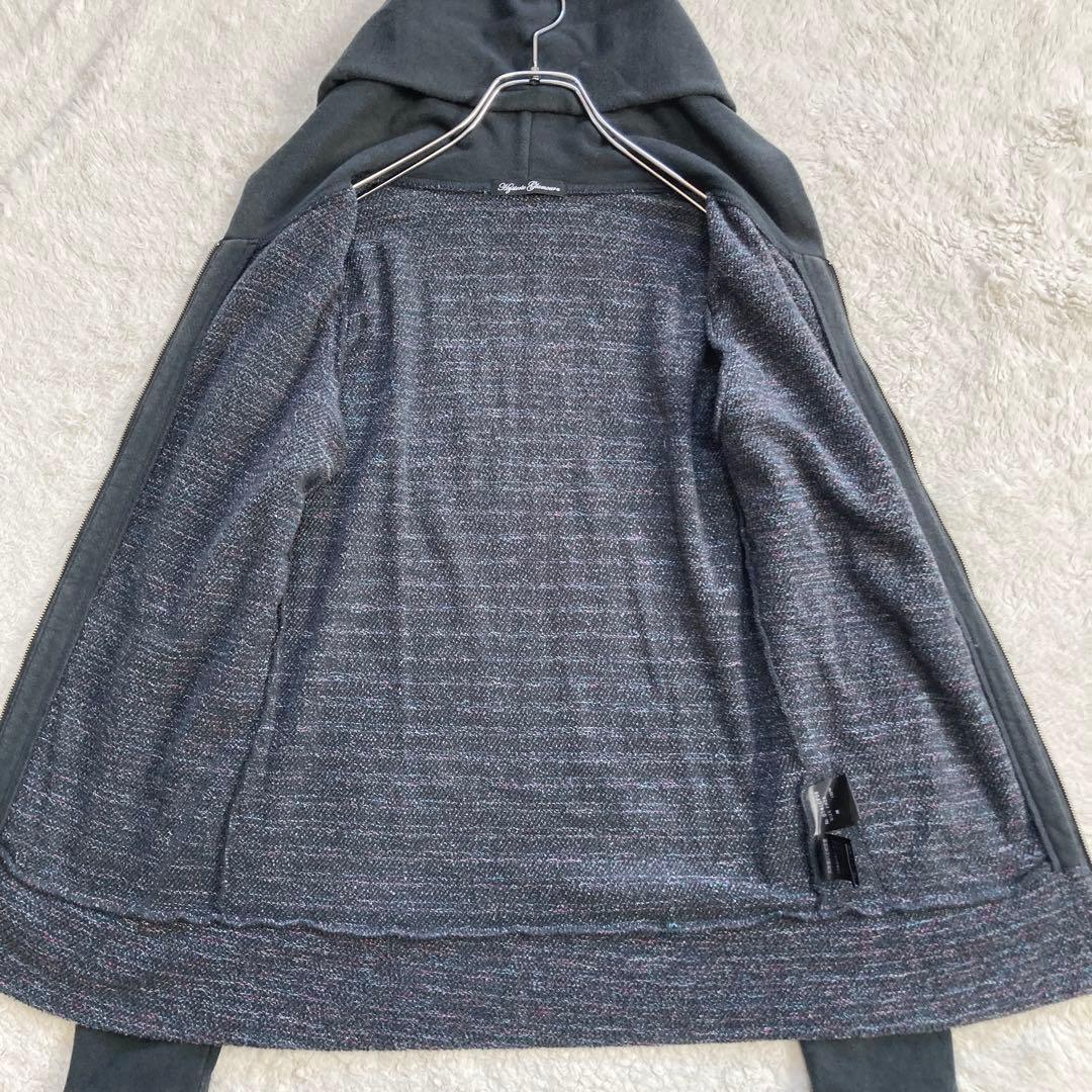 希少✨ヒステリックグラマー　パーカー　ジップ　ヒスガール　背面デカロゴ　Fサイズ