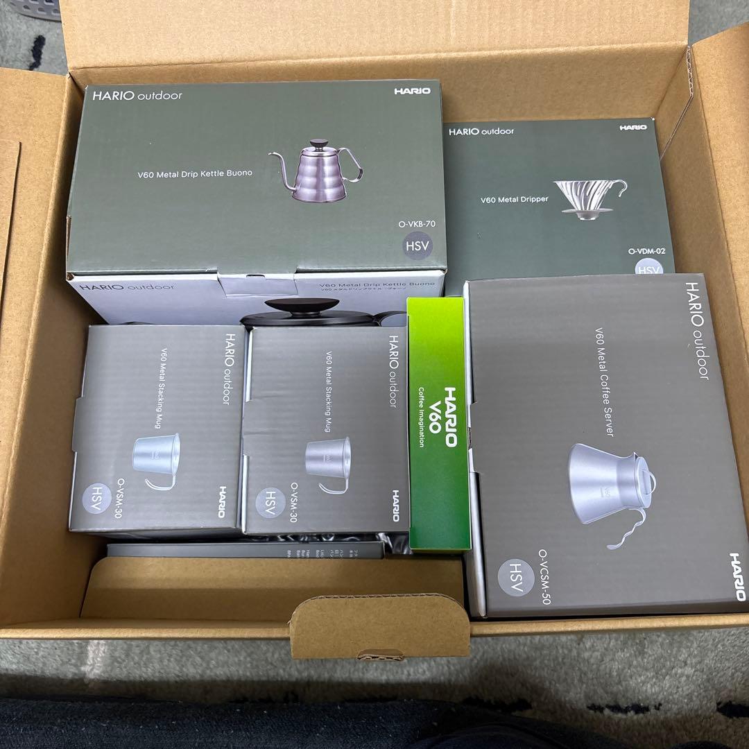 HARIO Outdoor V60アウトドアコーヒーフルセット　未使用品