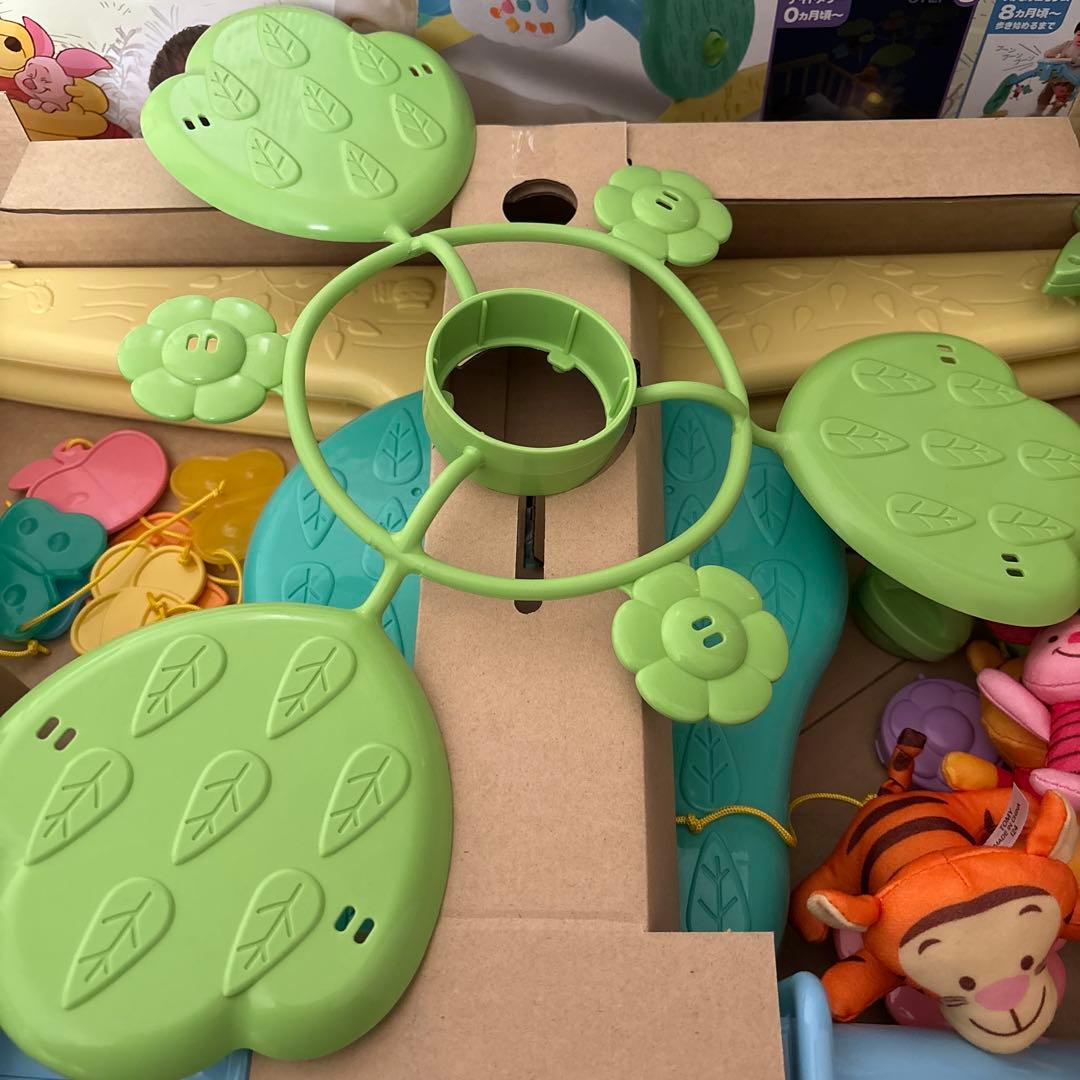 美品 Disney Baby 6WAYジム プーメリー