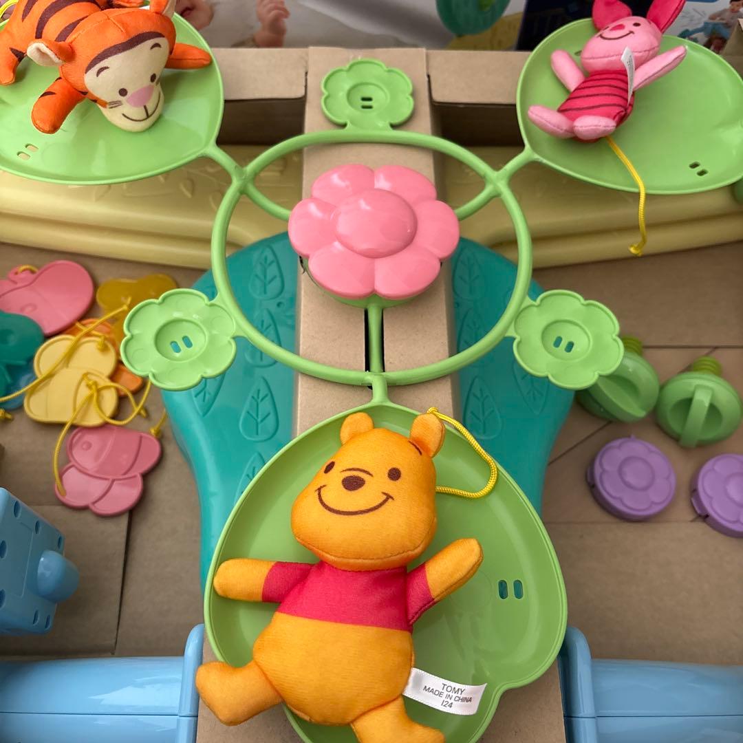 美品 Disney Baby 6WAYジム プーメリー