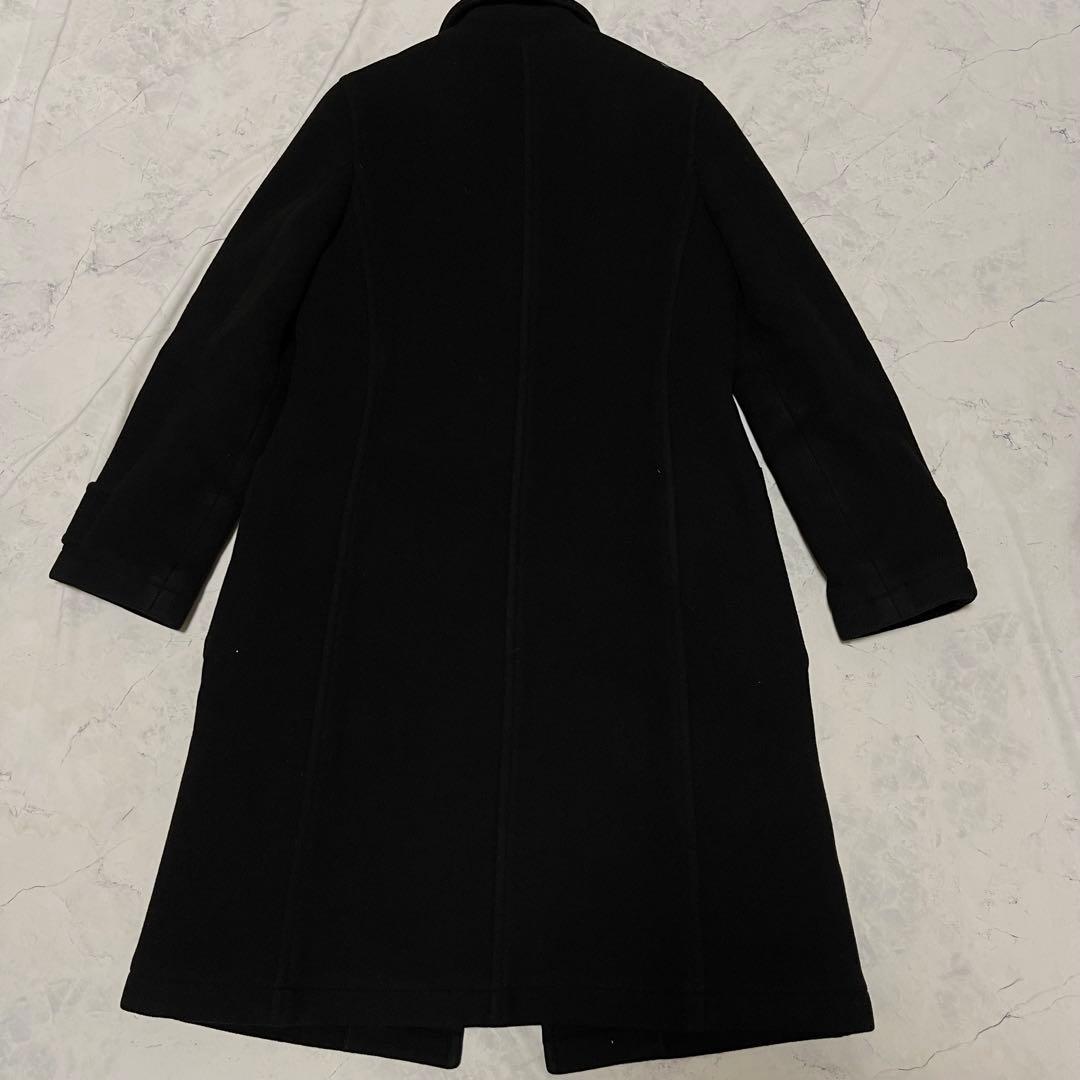 良品 マーガレットハウエル イングランド ウール カシミヤ混 コート Aライン