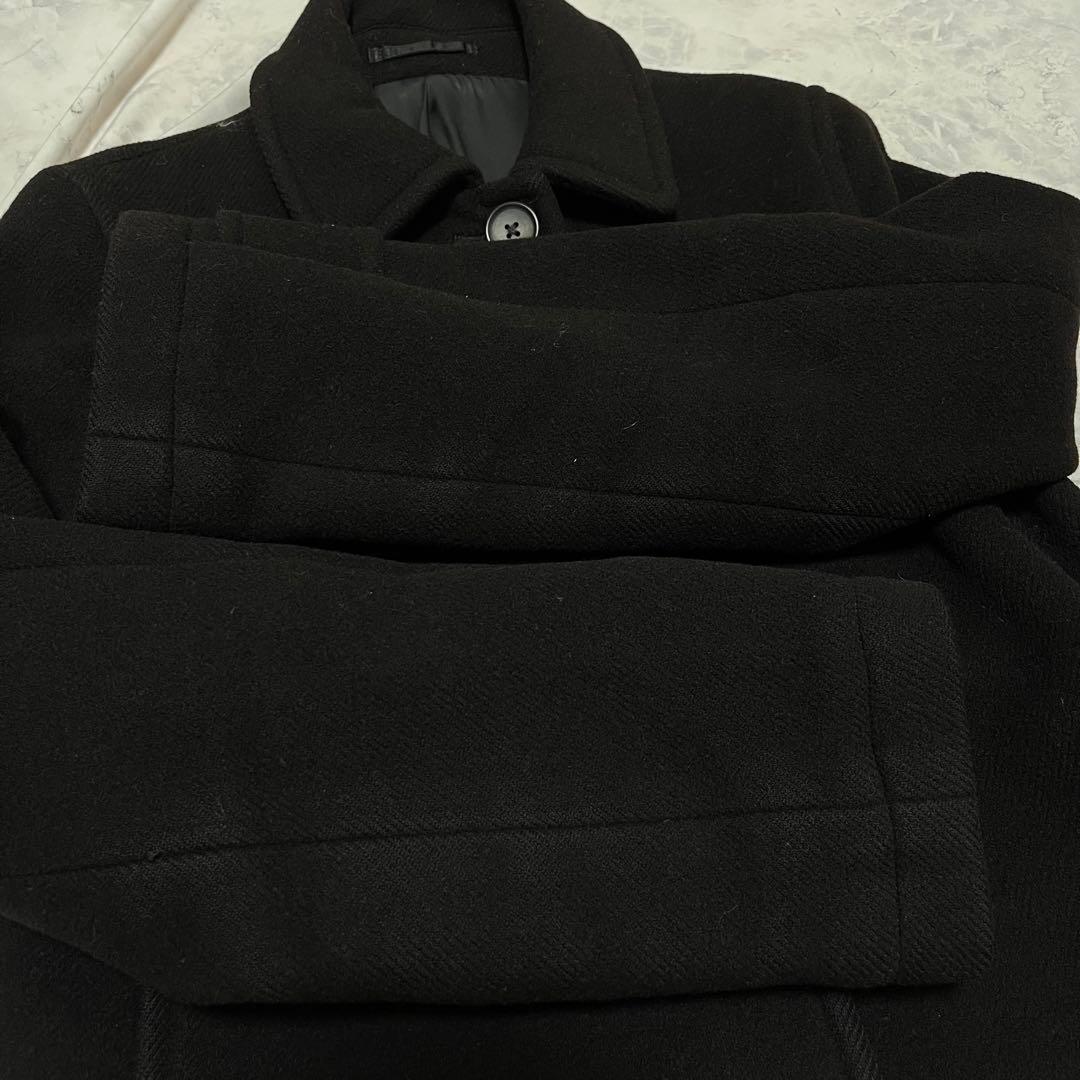 良品 マーガレットハウエル イングランド ウール カシミヤ混 コート Aライン