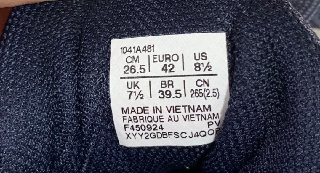 美品　アシックス　ゲル　レゾリューション　X 26.5