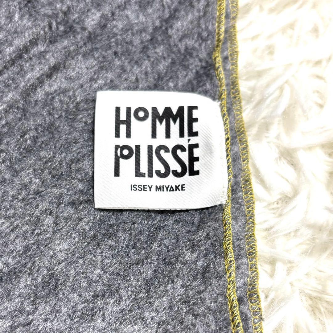 【美品・希少】ISSEY MIYAKE オムプリッセ　 ストール　マフラー