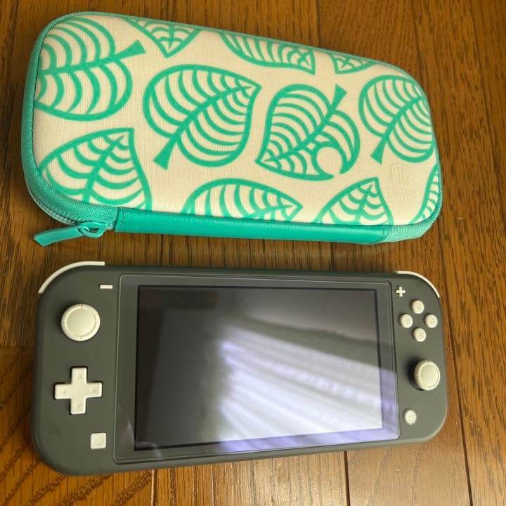 ◇即購入　Nintendo Switch LITE グレー　どうぶつの森 ケース