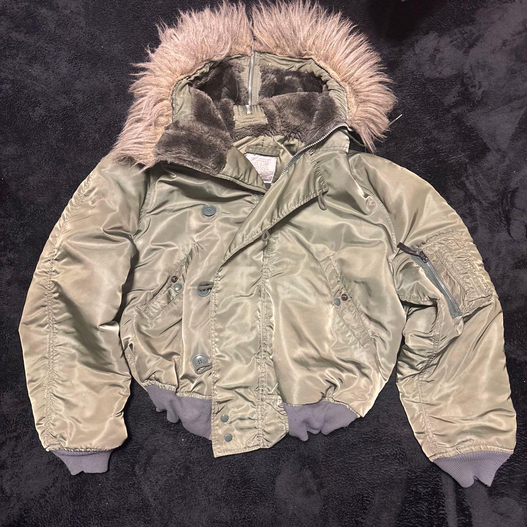 希少 アルファ 90s ALPHA n2b USA製 IDEAL