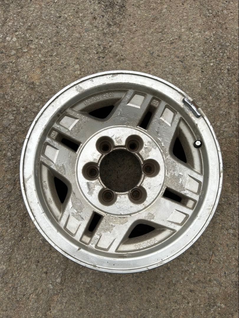 15インチ 5スポークホイール 4個セット　ランクル78プラド