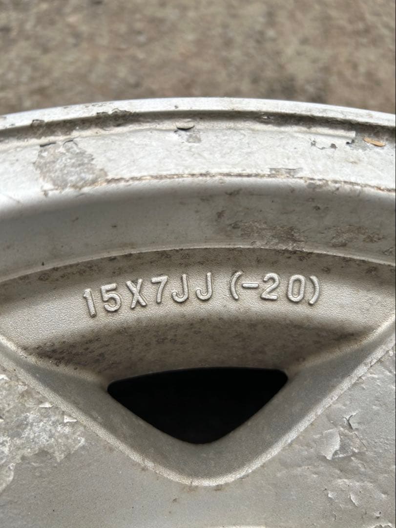 15インチ 5スポークホイール 4個セット　ランクル78プラド