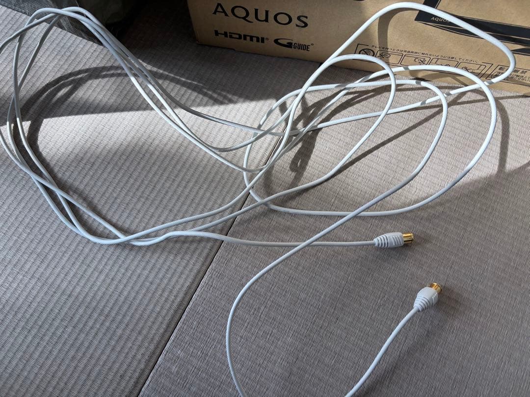 SHARP 19インチ液晶テレビ 2T-C19DE-B 2024年製　美品