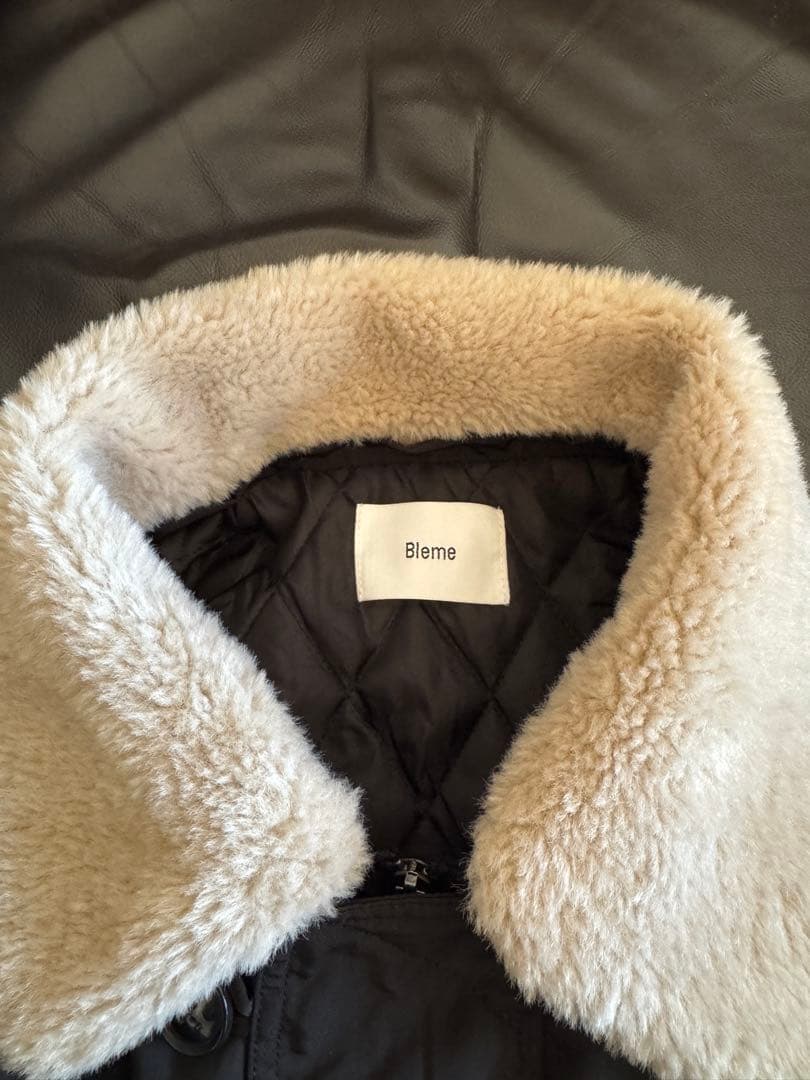 【即完売!!】bleme 2WAYフライトジャケット Sブラック