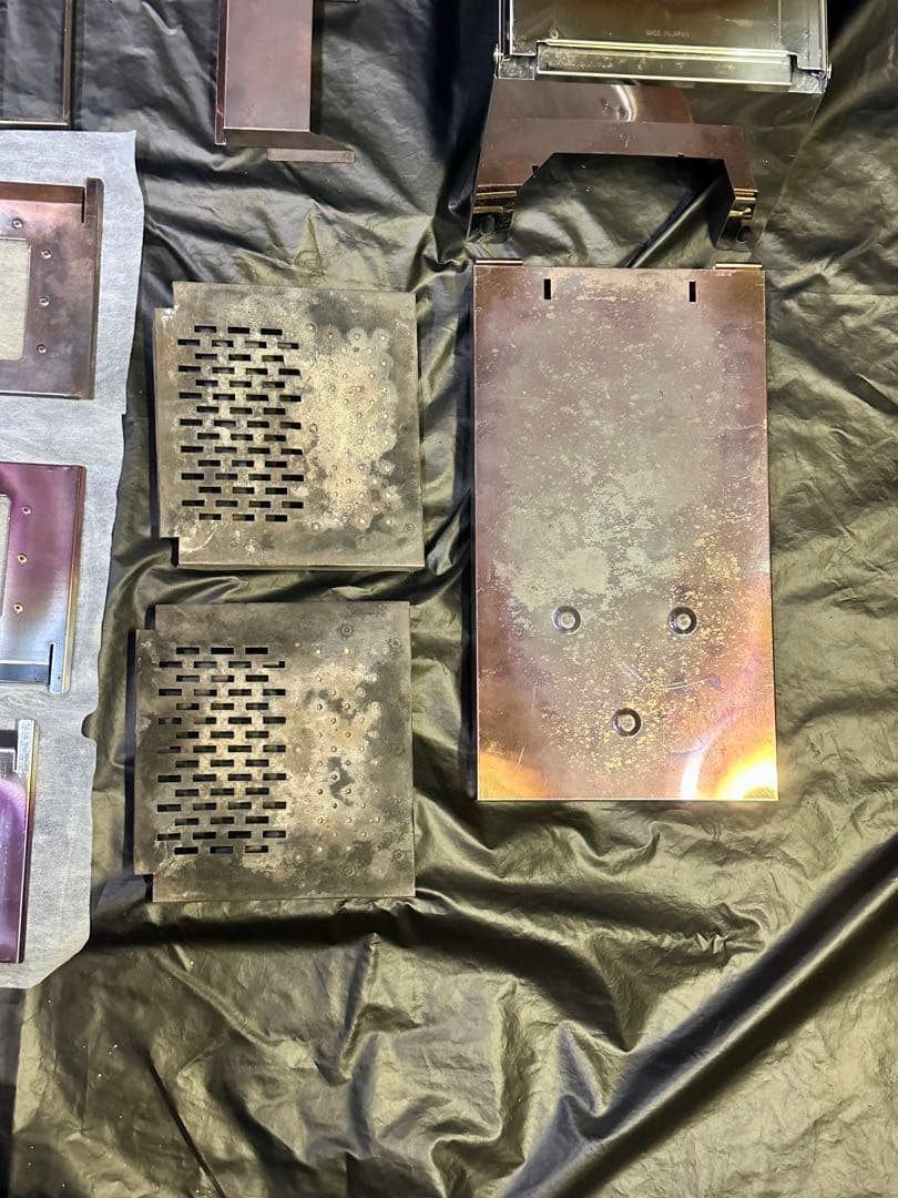 り*う様 笑’s 焚き火の箱G-neo 薪ストーブ一式 未使用品付