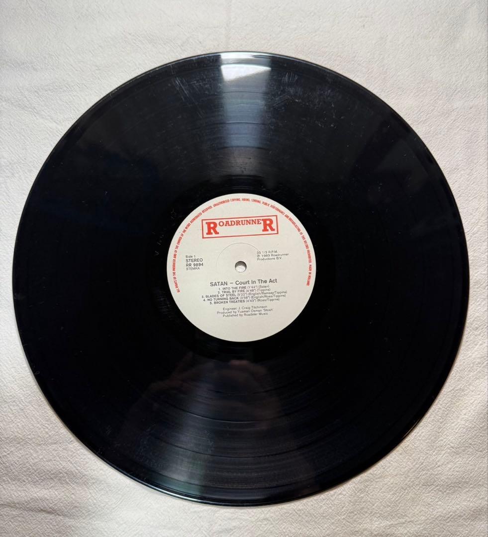 Satan「Court In The Act」LP