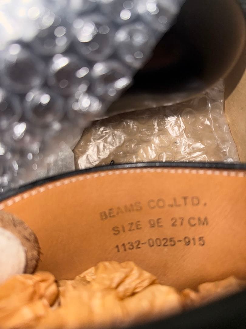 ちびまる　BEAMS チャッカブーツ ブラック