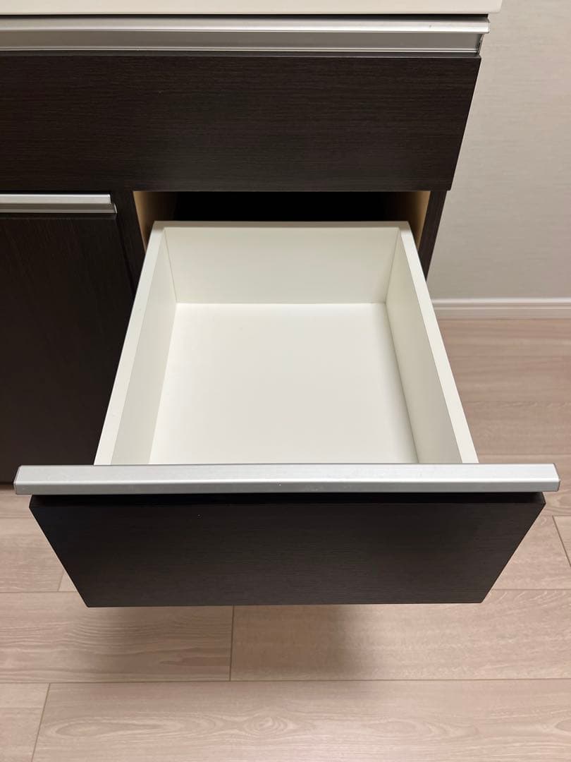 ニトリ　キッチンカウンター（キュリー2 80CT DBR)