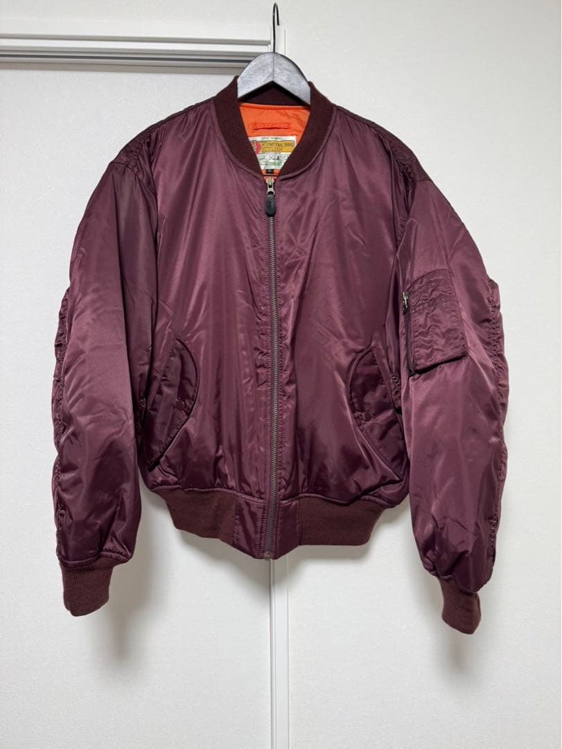 OFF ROAD MA-1 フライトジャケット ナイロン ブルゾン