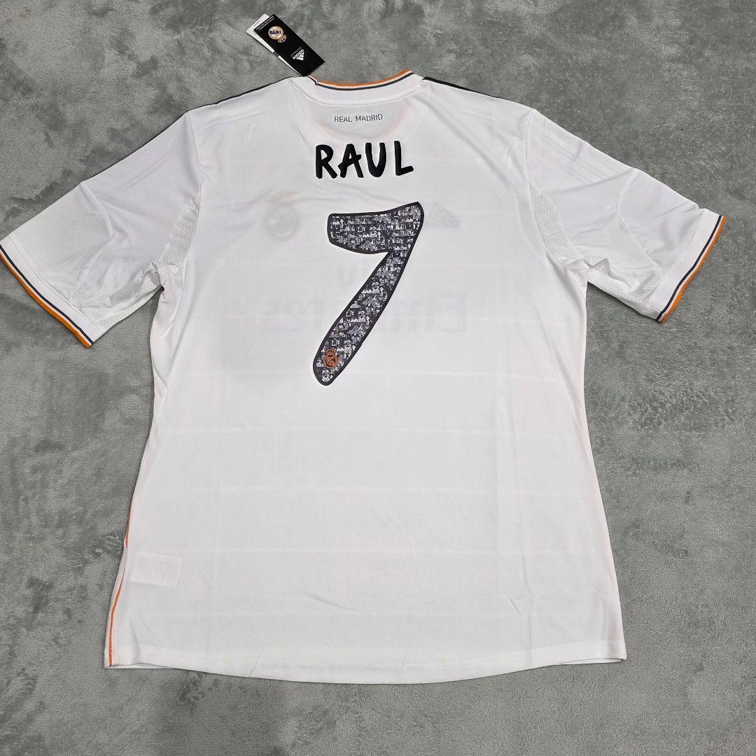 【未使用】レアルマドリード　ラウール　引退記念　ユニフォーム　4XO　アディダス