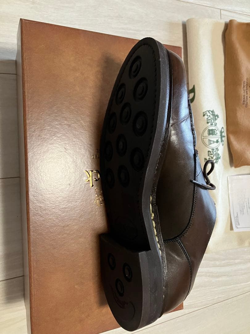 バーウィック　Uチップ　4477ACVI 26.5cm ダークブラウン