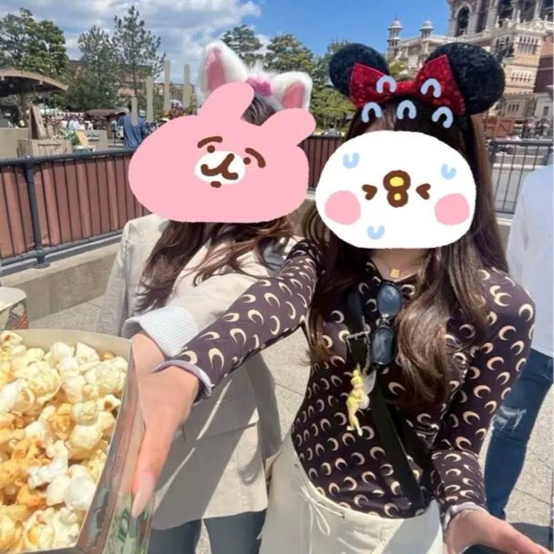 marine serre second skin tops ブラック Sサイズ