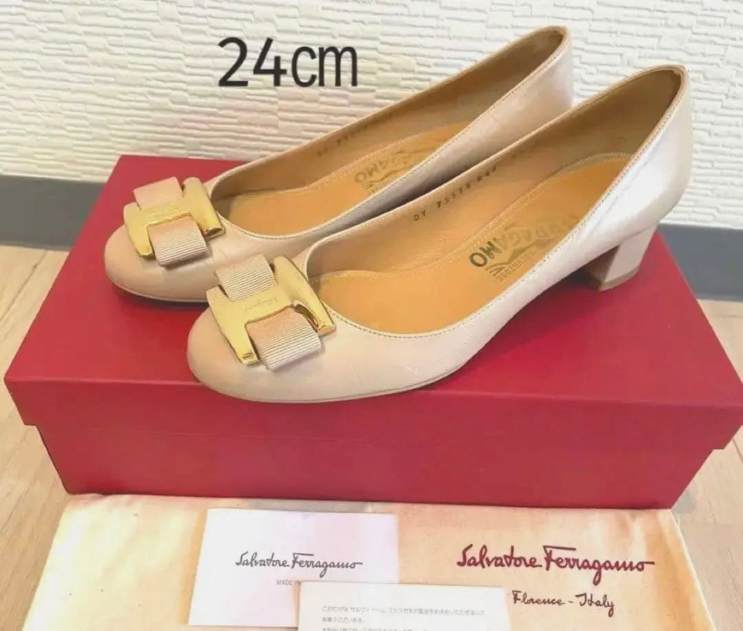 フェラガモFerragamo NINNAパンプス 6 1/2M