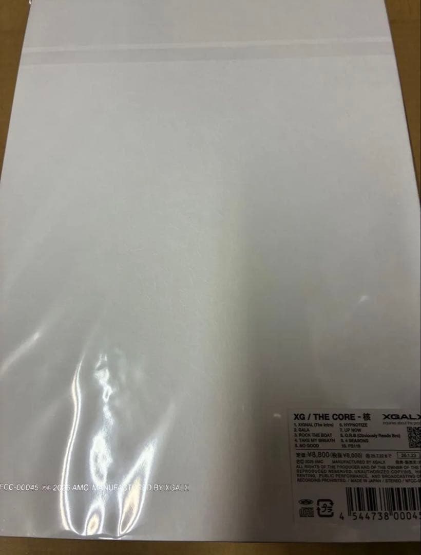 XG THE CORE 核（初回盤／XG　ver．） 新品未開封
