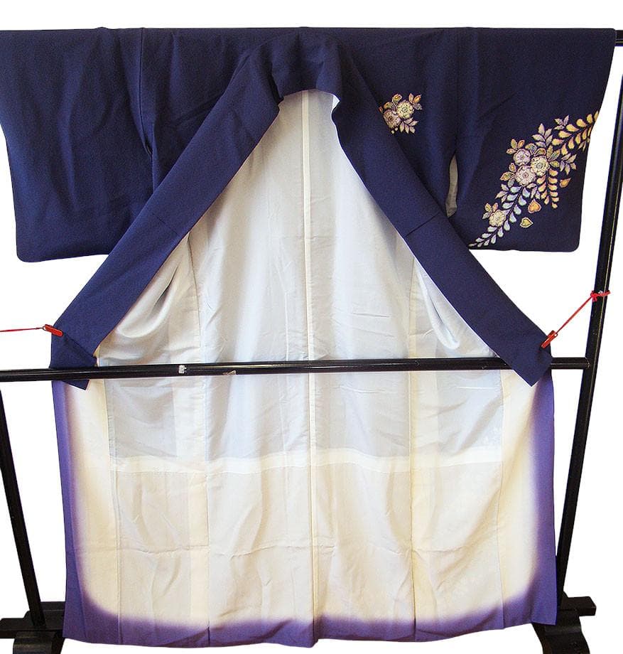 「翠山工房」 辻が花 附下げ・訪問着（正絹）仕立上り＜HH2244hana