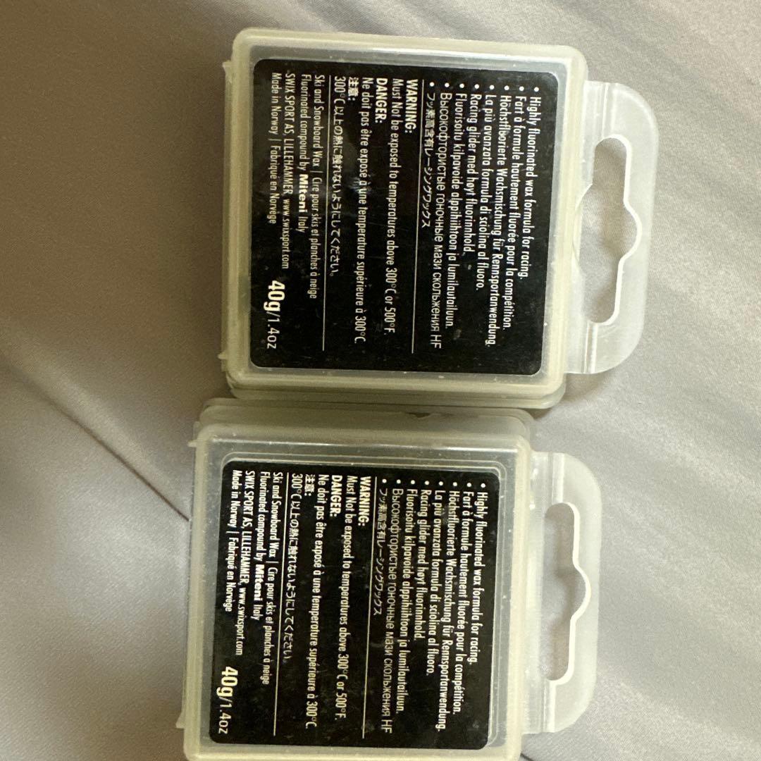 SWIX HF8BW & HF7BW フルオロワックスセット