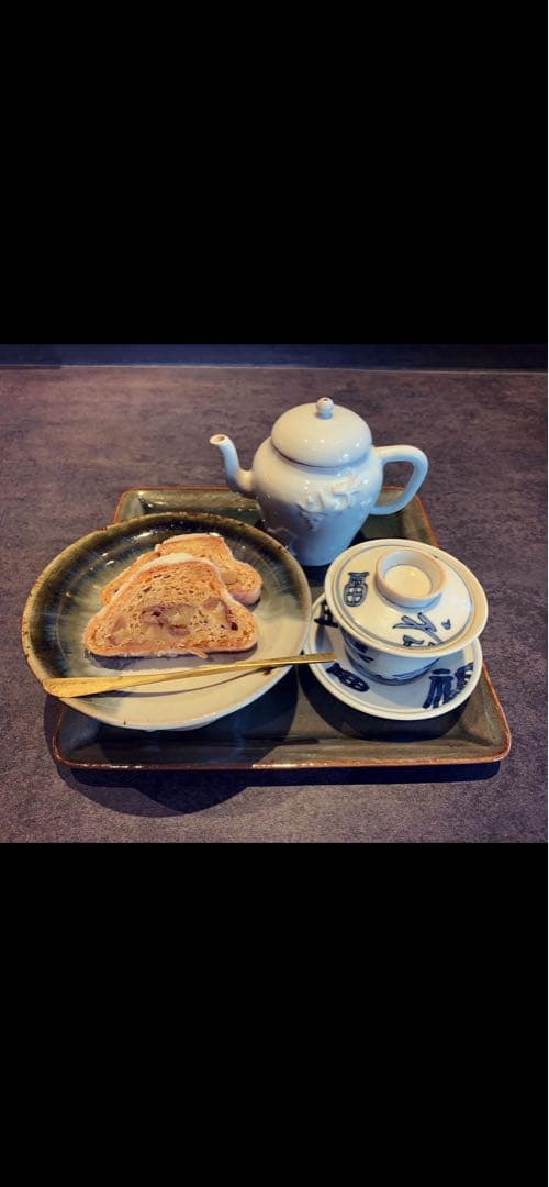 作家　中国茶　茶器　急須　セット　皿　蓮子　花　豊增一雄　豆皿