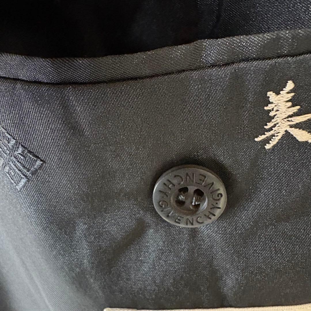 ジバンシー GIVENCHY カシミヤ 100% ダブル チェスター コート L