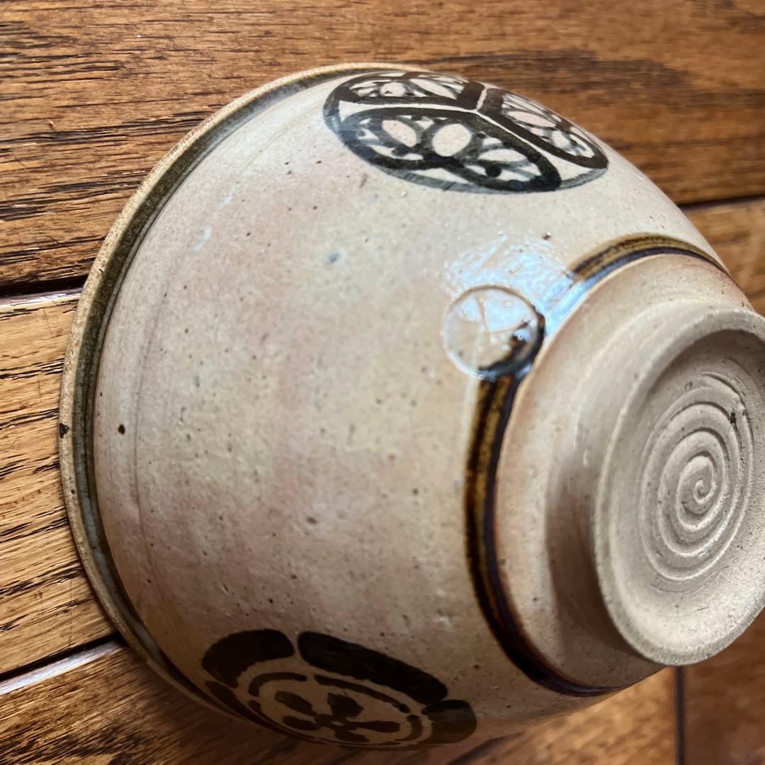 横井米禽 三傑會 天目 茶碗