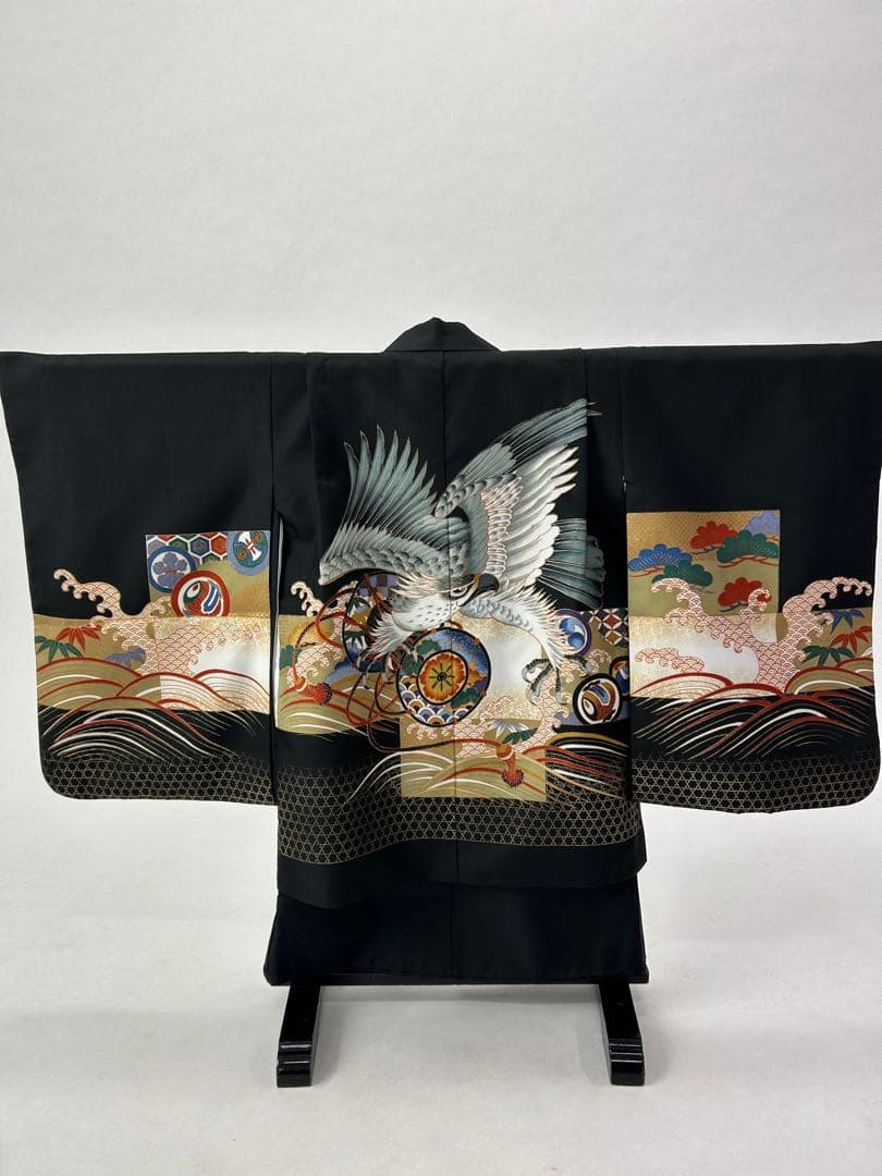 七五三 5歳 絵羽織袴セット 110cm ③