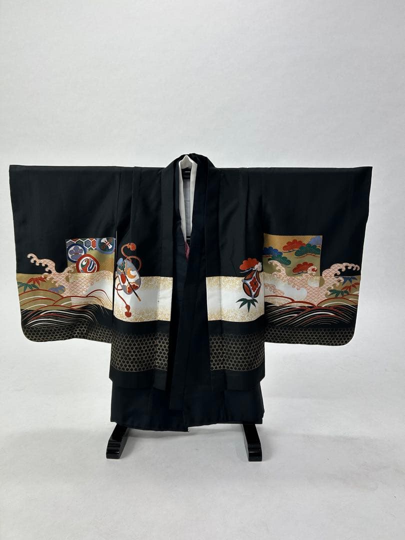 七五三 5歳 絵羽織袴セット 110cm ③