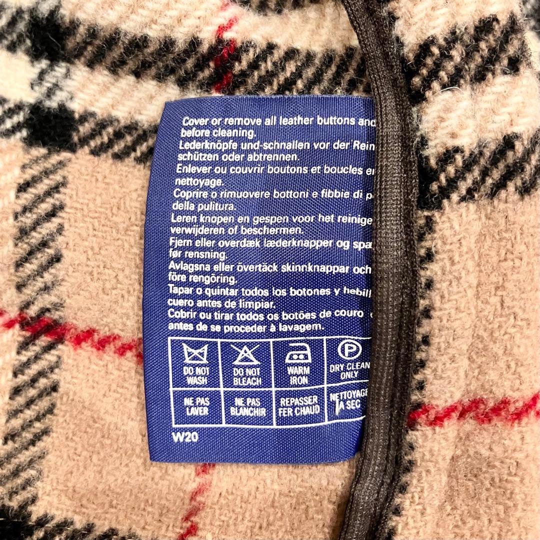 Burberrys ダッフルコート　2way ロング　LL相当　ノバチェック