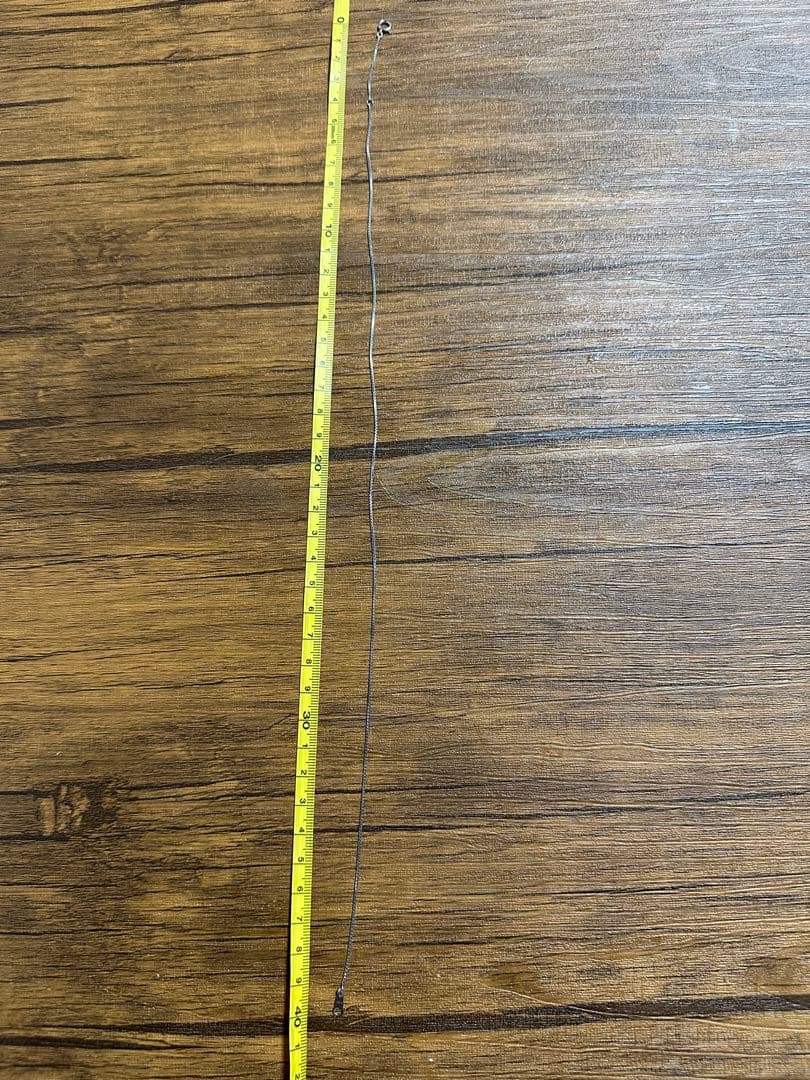 プラチナpt850 ネックレス 約40cm 全体重量約4g