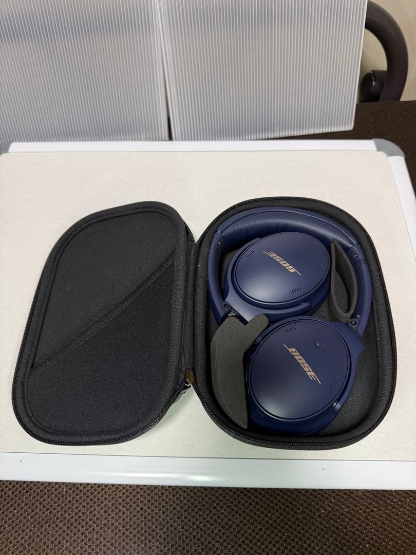 Bose ワイヤレスヘッドホン ネイビー