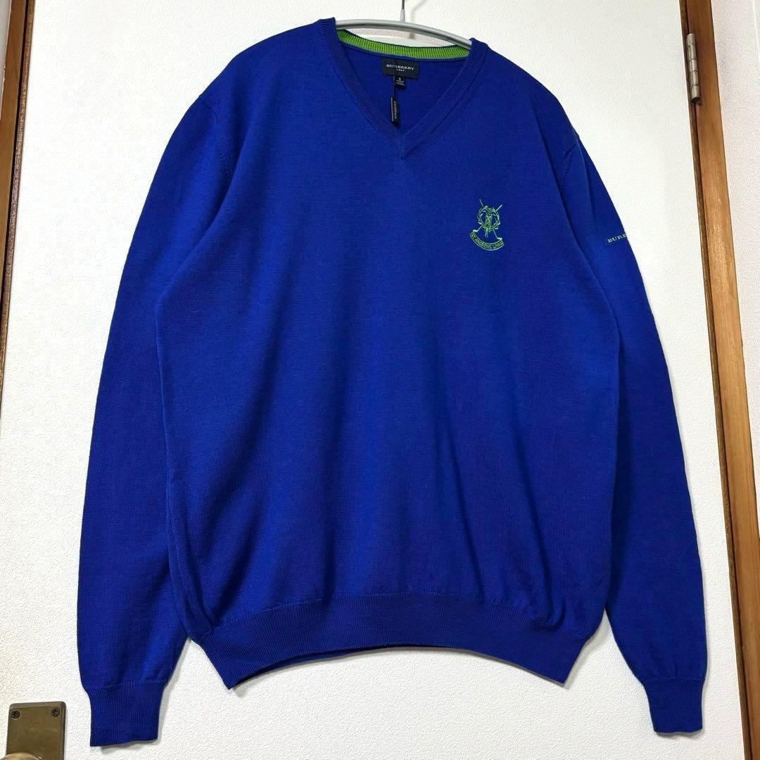 新品 未使用　BURBERRY GOLF バーバリーゴルフ ニット セーター