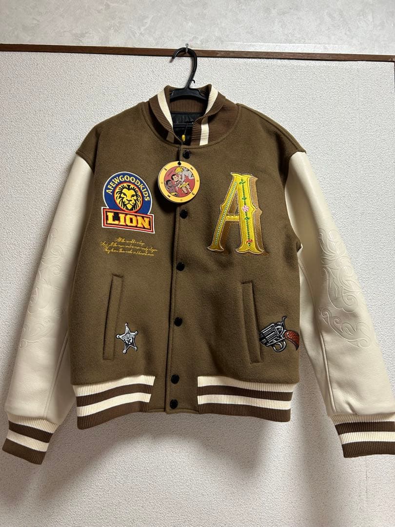 新品　AFGK × 重盛さと美　L　スタジャン　a few Good kids