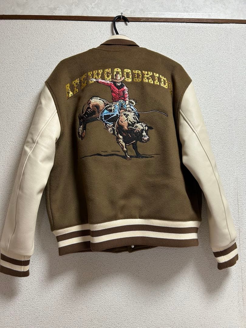 新品　AFGK × 重盛さと美　L　スタジャン　a few Good kids