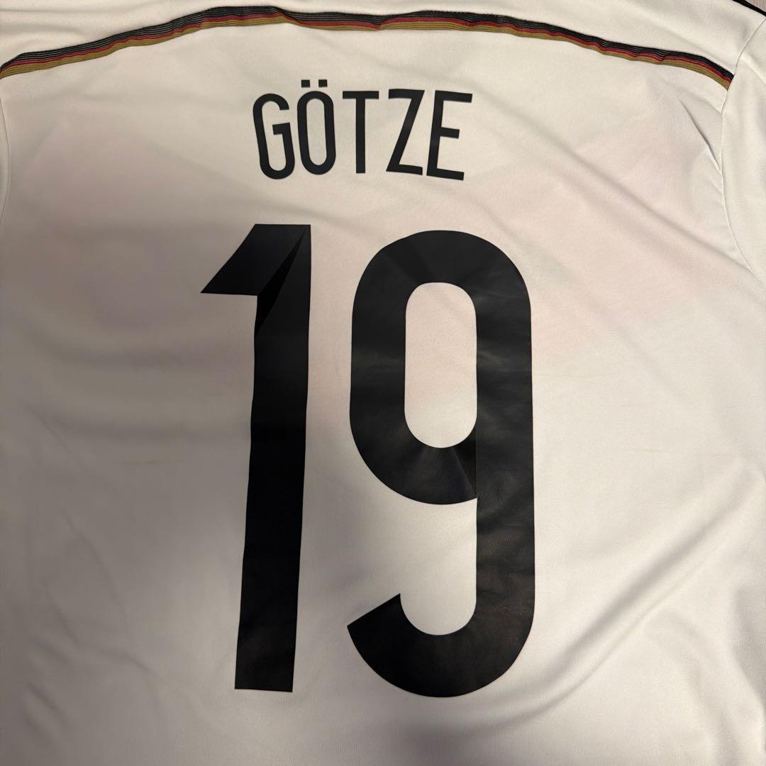 【オーセンティック】マリオ・ゲッツェ　ワールドカップ　ユニフォーム