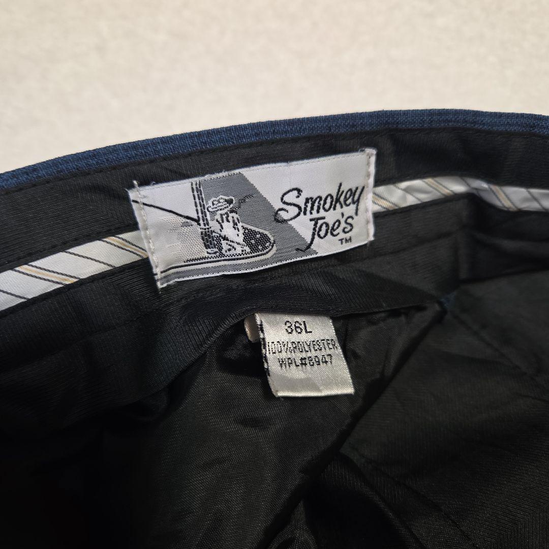 (古着) smokey joe's ワイドスラックス チェックパンツ