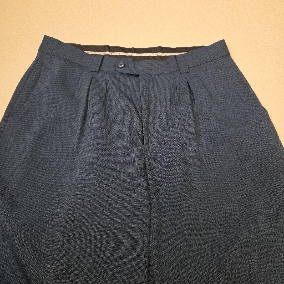 (古着) smokey joe's ワイドスラックス チェックパンツ