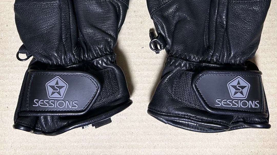 スノーボード　レザー　グローブ　SESSIONS サイズL スノボ