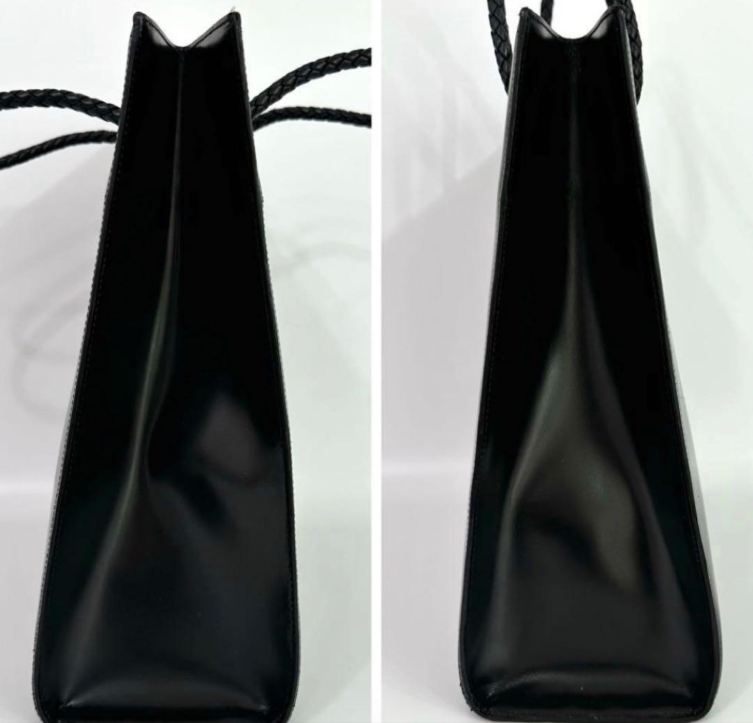 J*J様 ブラックレザートートバッグ 大容量